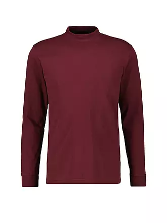 RAGMAN | T-shirt à col roulé | dunkelrot